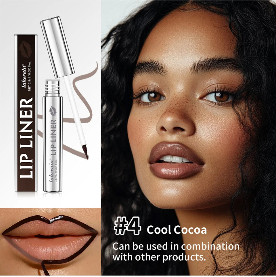 Lip Liner Pencil Peel Off Lip Stain Tattoo Long Wearing Matte Waterproof Smudge Proof Transfer Proof Lip Cosmetic For All Day