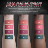 Gothic Bloody Lip Stain Matte Dark Red Green Halloween Lip Glaze Tint Knife Shaped Bottle Vampire Lipstick Makeup Waterproof