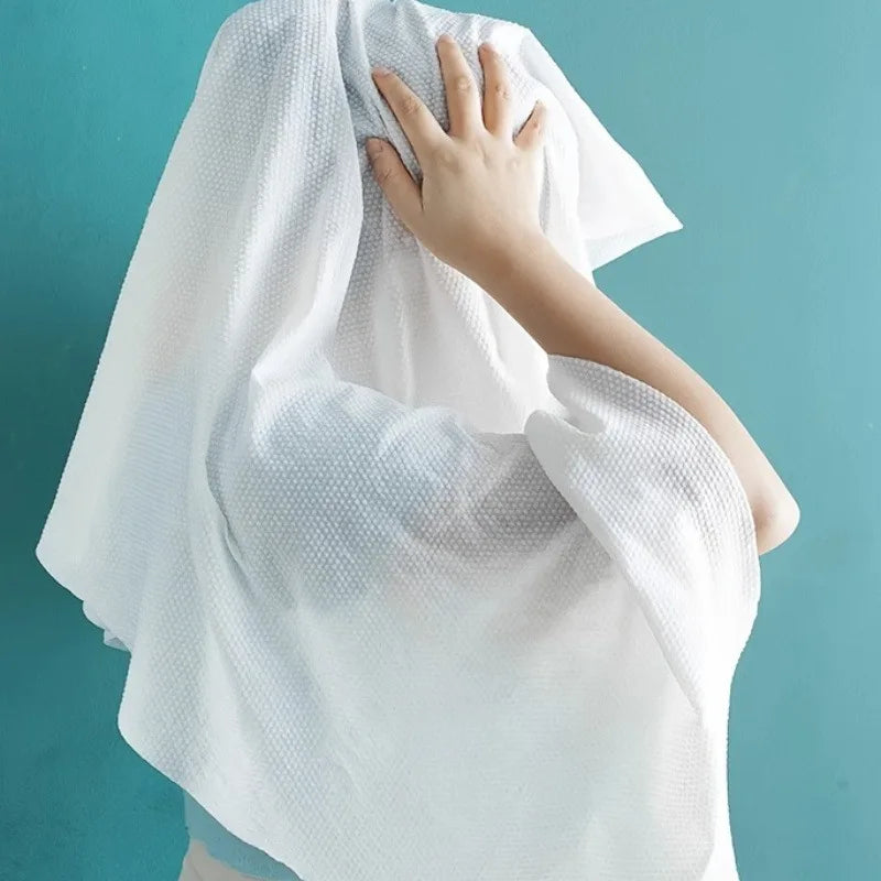 5/10PCS Disposable Bath Towel Individually Packaged Compressed Bath Towel Home Camping Travel Portable Cleaning Supplies