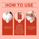 West Month Firming Body Oil Deep Moisturizing Dry Skin Tightening Firming Brightens Skin Tone Anti Aging Repair Damaged Skin