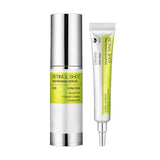 Retinol Eye Cream Set Gentle Repair Essence With Vitamin C Antiaging Treatment For Dark Circles Wrinkles Firming Under Eye Serum