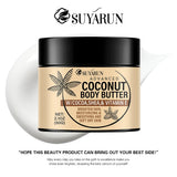SUYARUN Deep Moisturizing Cream for Dry Skin, Organic Hydration with Coconut Oil, Fast Absorbing, 24 Hour Nourishing.