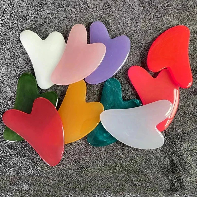 Gua Sha Board Body Massage Tool Beeswax Guasha Scraping Facial Scrapping Plate Beautiful Massage Neck Back Care SPA Massage Tool