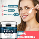 Vitamin C+E Retinol Collagen Cream Moisturizing Firming Hyaluronic Lightening Repairing Smooth Skincare Whitening Creams
