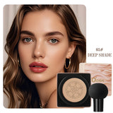 O'CHEAL Mushroom Cushion CC Cream Face Airy Coverage Long-lasting Moisturizing Waterproof Oil Control Concealer BB Cream Makeup