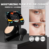 O'CHEAL Mushroom Cushion CC Cream Face Airy Coverage Long-lasting Moisturizing Waterproof Oil Control Concealer BB Cream Makeup