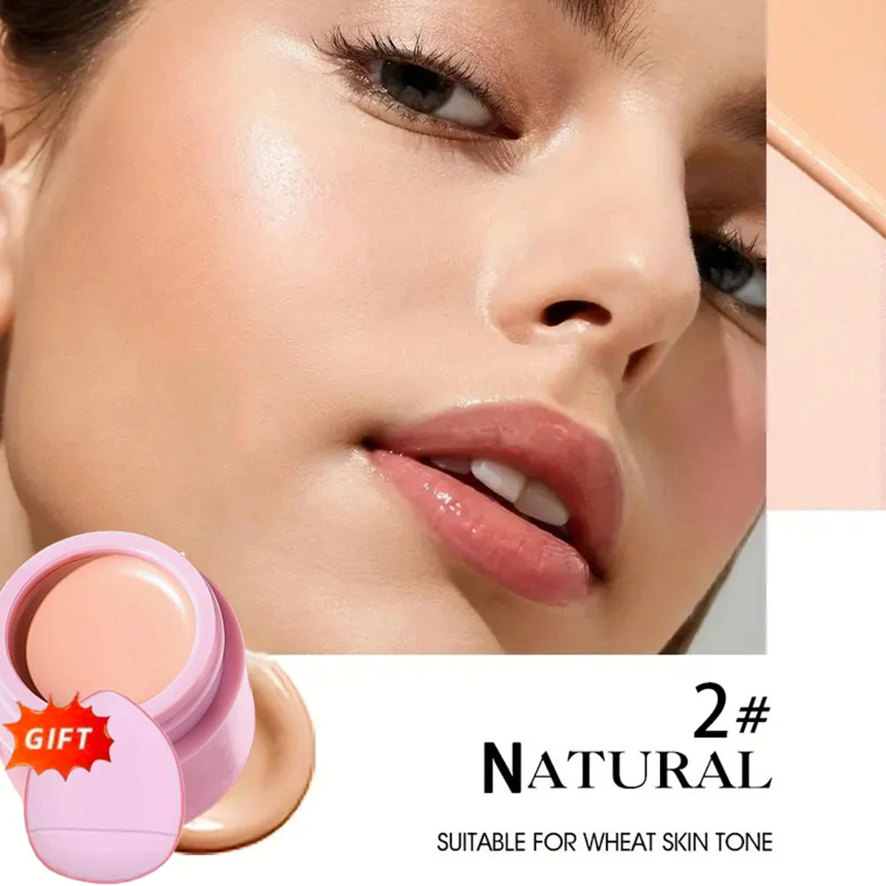 Buy 1 Get 1 Full Coverage Concealer Cream 5g – Waterproof, Long-Lasting, for Tattoos & Scars, Unisex, Skin-Safe, All Skin Types