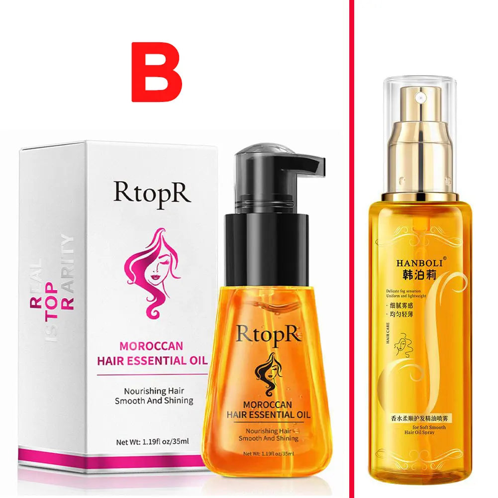 Hair Oil Spray Fragrance Hair Mask Nourishing Conditioning Oil Deeply Moisturizing Hair Curly Spray Gift Women Hair Care Serum