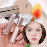 Double Head Face Contouring Stick 2 in 1 High Gloss Grey Brown Matte Nose Shadow Cream Brighten Highlighter Face Bronzer Makeup