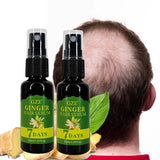 2 Pack GZE Ginger Hair Serum 7 Days Moisturizing Strong Hair