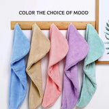Ultra-Absorbent Coral Fleece Hair Towel Wraps with Button Closure - Quick-Dry, Soft, and Stylish Hair Drying Caps for Women
