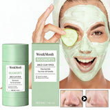 Blackhead Cleaning Mud Mask Stick Green Mask Stick Deep Pore Cleansing With Tea Tree Oil Gentle Formula For All Skin Types