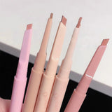 Dessert Lip Liner Automatic rotating waterproof lasting no color outline lip lipstick pen