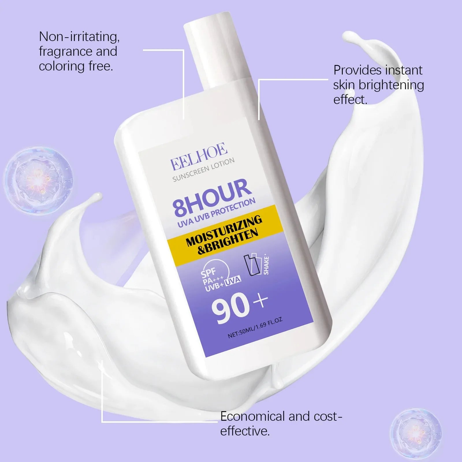 UV Sunscreen Stick Spf90 Sun Protective Cream Anti Sunburn Isolation Sunscreen Waterproof Refreshing Sunscreen Moisturizer Cream