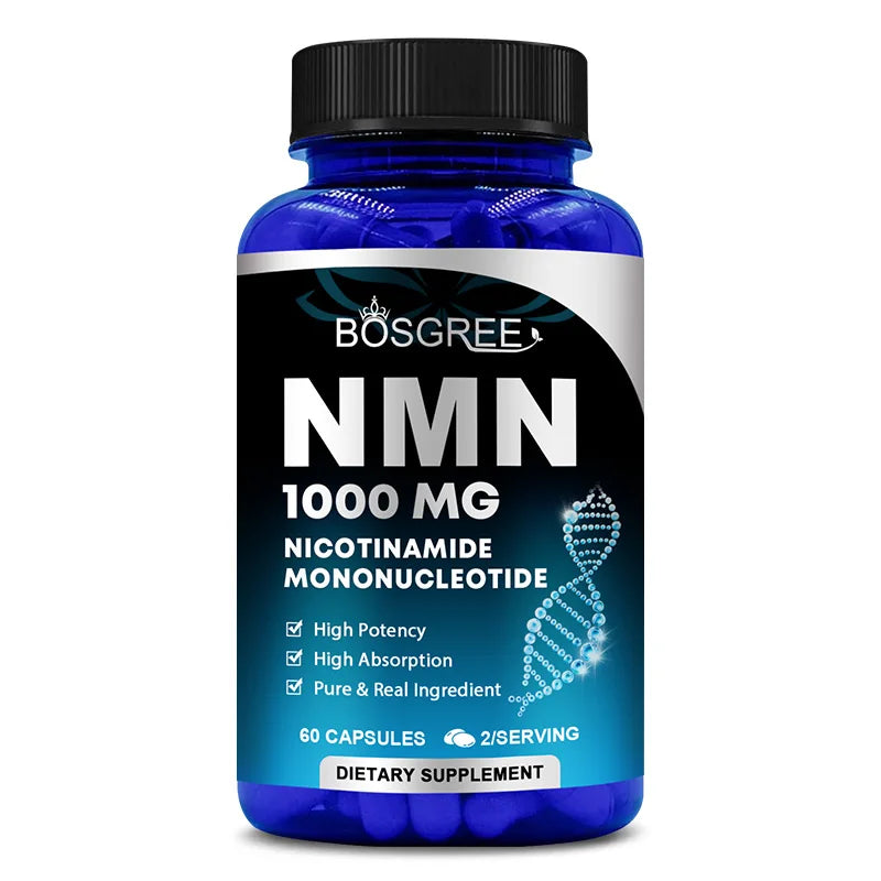 NMN Supplements-for Improving Nad Levels,Cell Repair&Growth,Immunity,Energy,Muscle& Healthy Aging,Increases Skin Elasticity
