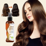 Rice Water Hair Spray - with Biotin,Keratin,Caffeine & Rosemary,Smooths Hair and Reduce Tangles,Add Hair Shine for All Hair Type