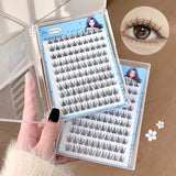 Gege bear Glue-free False eyelashes: A Lazy Person's Trilogy - Natural and Seamless Beginner's Sunflower Eyelashes