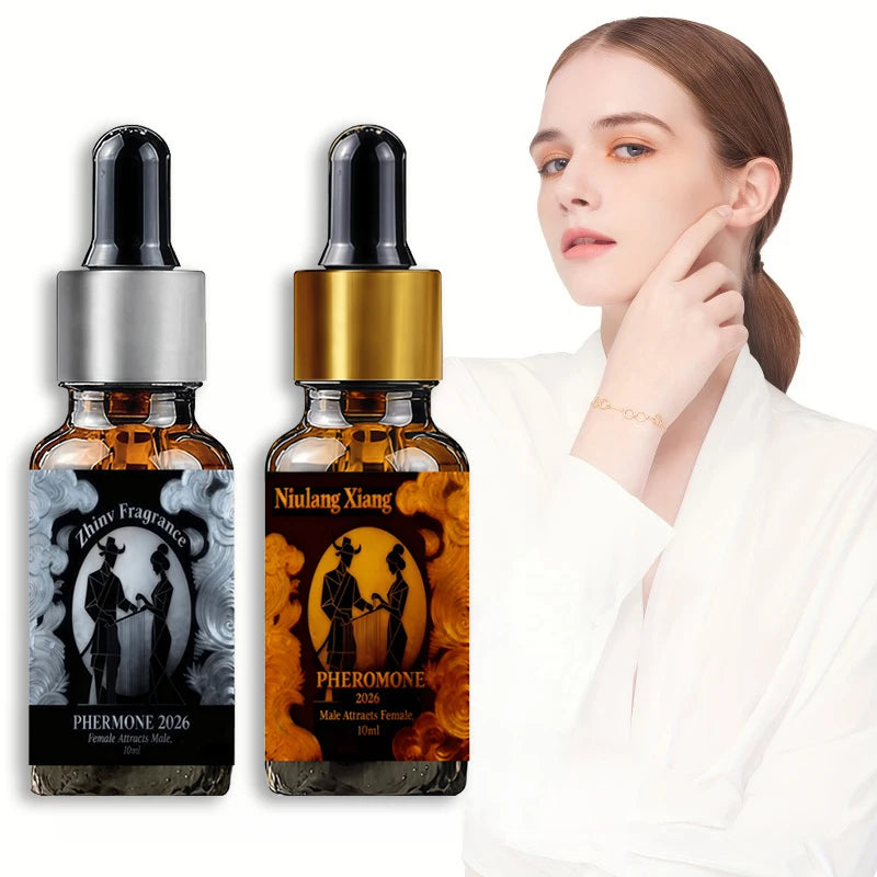 Couples' Pheromone Romantic Perfume Essential Oil Lasting Fragrance Sexy Irresistible Charm Unisex Vitality Series Body Perfume