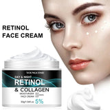 YOUNGCOME Retinol Cream Promotes Skin Elasticity And Luster Nourishing And Locking Moisture To Improve Skin Texture