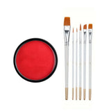 30G Water Solubility Monochromatic Body Paint Black And White Makeup Face Paint Halloween Party Waterproof Makeup Body Painting