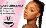 GOIPLE Edge Control Gel for Covering Gray Hair Filling In Thin Areas Black Styling Wax Strong Hold Broken Hair Finishing Pomade