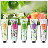 10pcs Fruity Flowery Hand Cream Moisturizing Nourishing Anti Chap Repairing Hands Care Beauty Skincare Hand Creams Sets