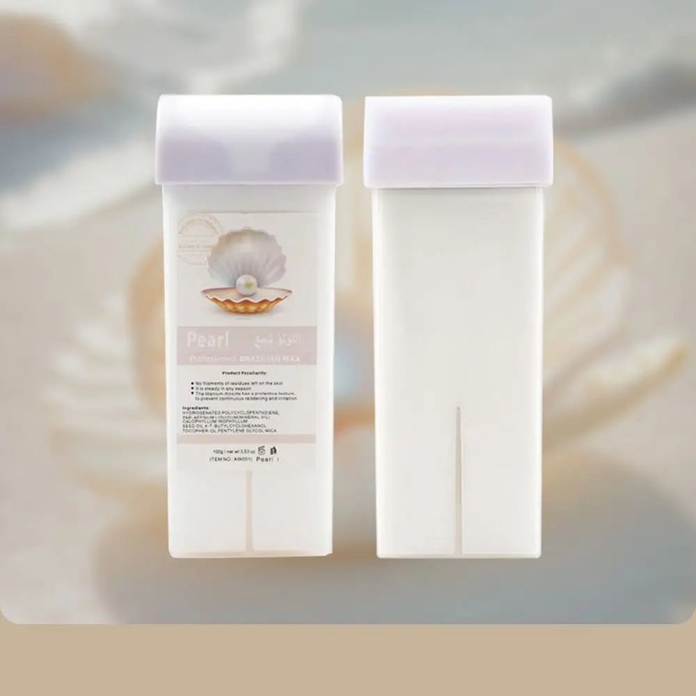 Painless Hair Removal Wax Cartridge Depilatory Wax Warmer Lavender Roll-on Wax Roller Refill for Bikini Body Hair Removal