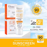 Disaar Facial Sunscreen Cream SPF 90 Body Protector Solar Lotion Original Facial Body Moisturizing UV Protection Sun Sunblock