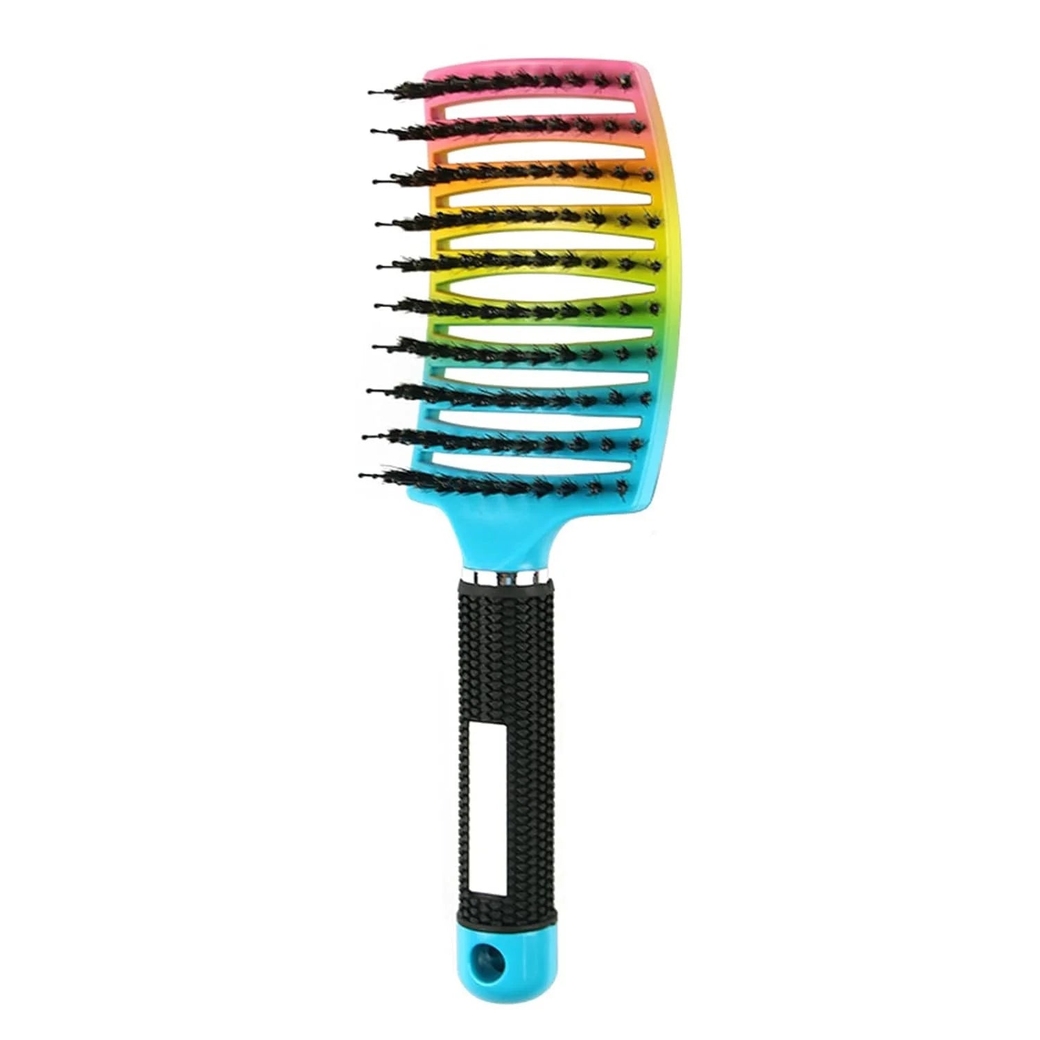 Salon Hairdressing Nylon Bristle Massage Comb for Women Wet Curly Hair Styling Tool, Suitable for Wet Hair Styling and Daily Use