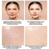 Face Makeup Primer Tri-color Cream Contour Color Isolation Waterproof Makeup Foundation Natural Makeup Base Cream 40g