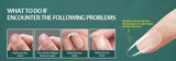 NAILPOP Soft Gel Nail Tips 600PCS Pre-Buff Full Cover Coffin Almond  Oval Shaped Nail Extenison Tips Half Matte Gel X Fake Nails