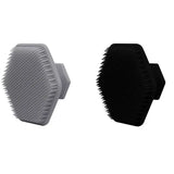 Exfoliating Silicone Brush Cleanser No Slip Handle Body Scrubber Cleans and Massages Skin Bathroom Accessories Bath Brush