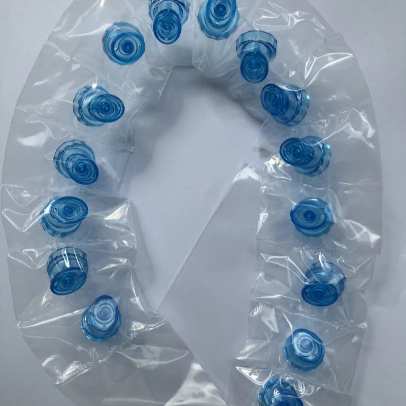 15-pack Hydra Tips Hydro Face Peel Tips Large Blue Clear Small Teal P/N 74111-15