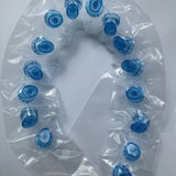 15-pack Hydra Tips Hydro Face Peel Tips Large Blue Clear Small Teal P/N 74111-15