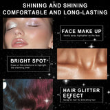 100ml High Gloss Glitter Spray Shiny Sparkling Effect for Body Hair Clothes - Multi-use Sparkle Spray