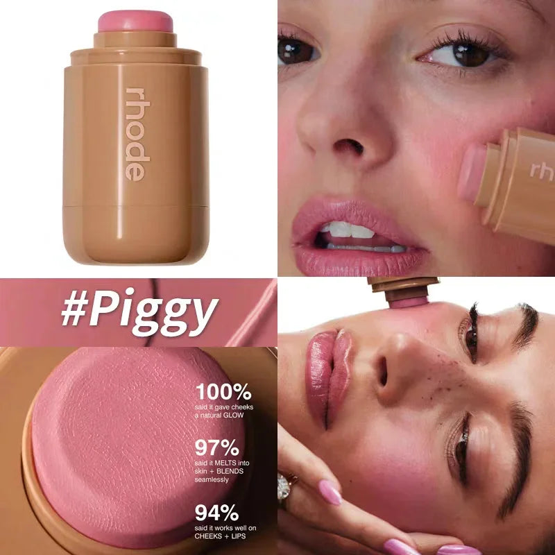 Rhodeskin Spring Lip Gloss Lip Balm Smoothing Lipstick Lines Lasting Nourishing Women Daily Care Makeup Moisturizer Blush Girl