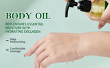 Collagen Lifting Body Oil, Hydrating & Firming Dry Oil, Lightweight Fast-Absorbing, after Shower Moisturizing Oil for Women Men