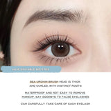 Gege Bear Dream Party Curly Black Sun Flower Mascara Cute Design All Day Long-Wearing Lash-Lengthening Thick Volume Eyelashes