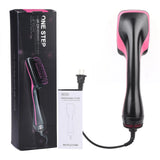 Hair Brush 2 in 1 Multifunctional Anion Hair Dryer Brush Comb Styler Hairdressing Tool Hair Blow Dryer