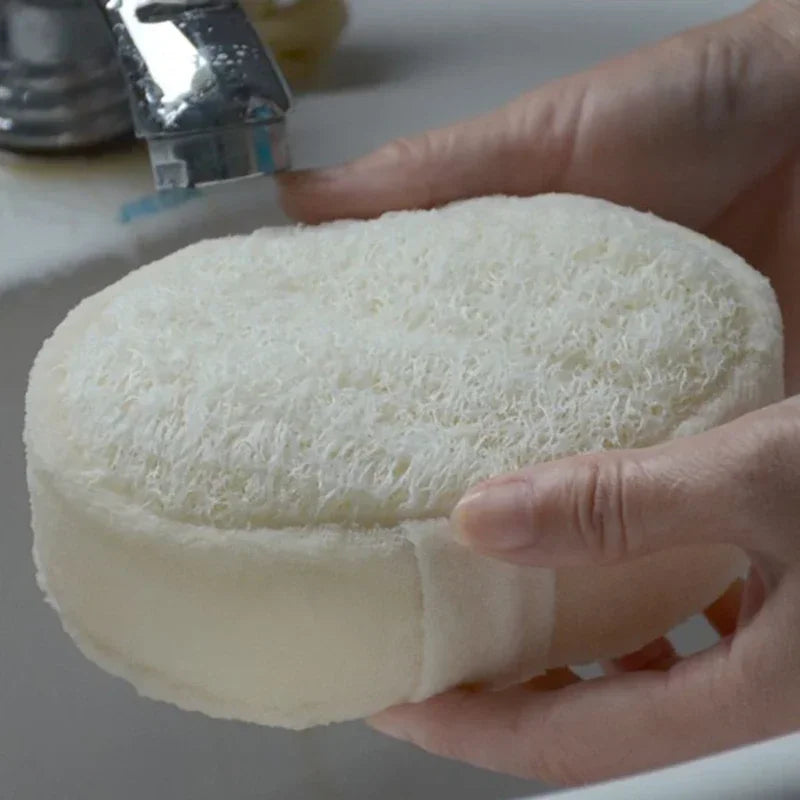 Natural Loofah Brush Unisex Bath Towel Wipe Thick Sponge Bath Wash Rub  Body Scrubber Durable Healthy Massage Brush