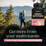 Women's Daily Multi Capsules - with Biotin, Calcium, Zinc, Daily Multivitamin To Support Energy and Immune Health
