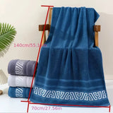 380g new pure cotton thick bath towel 70*140 soft absorbent no shedding colo