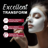 White Liquid Foundation, Full Coverage Heavy Duty Coverage, Creamy Liquid Formula for Goth Makeup, Cosplay, Long-Lasting Matte