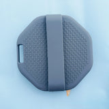 1PC Polygonal Silicone Bath Brush Deep Exfoliation and Rubbing Massage Brush Silicone Body Scrubber Bathroom Bathing Tool
