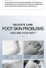 SADOER  Exfoliating Feet Mask Exfoliating Foot Peel Mask Socks Pedicure Peeling Dead Skin Remover Feet Mask Peel Moisturizing