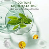 1/3PCS Green Tea Clay Stick For Face, Green Mask Stick Smear Acne Shrink Blackhead Green Tea Extract Facial Mask Pore Cleansing