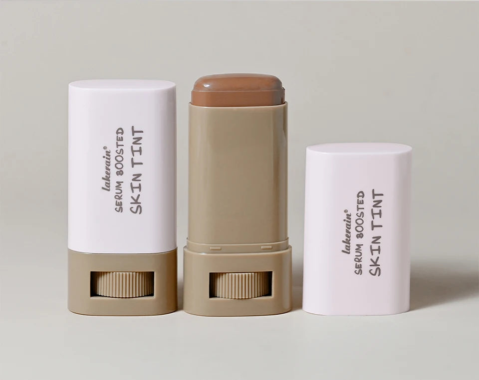 Tinted Moisturizer Balm Foundation Stick Lightweight Hydrating Sheer Coverage Natural Radiant Glow Portable Daily Face Makeup Cosmetic
