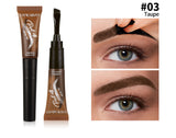 HANDAIYAN 5-color brush head peel-off eyebrow tint Waterproof, long-lasting, and smudge-proof peel-off eyebrow tint