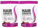 Hair Vitamin Gummies with Biotin Vitamin C E Daily Hair Care Support Nutritional Supplement Berry Flavor 60 Pieces