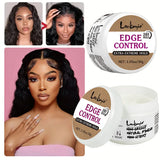 Baby Bangs Styling Gel Hair Pomade Edge Control Wax for Wig Women 24 Hour Long Lasting Hairline Shape Cream Solid Hair Wax Stick
